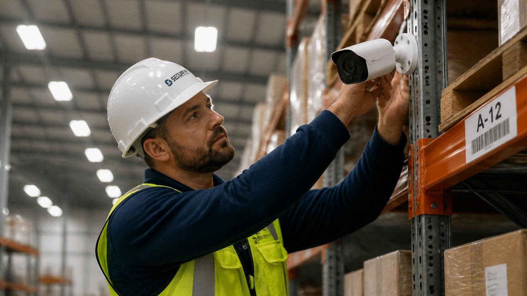 Retail shop security camera installation in Dubai