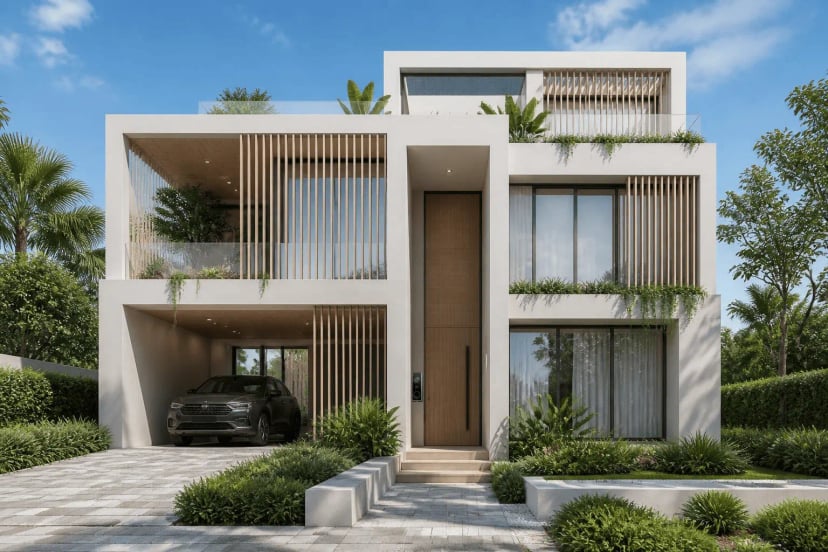 Al Barari Villa – CCTV Security & Smart Sound System Installation by Smart Tech Dubai